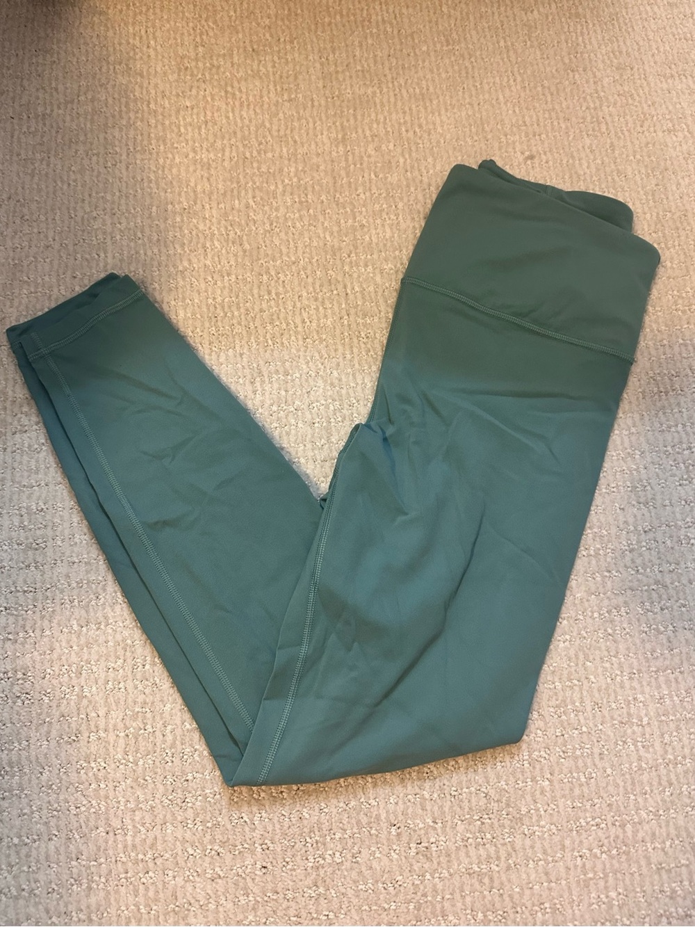 Athleta Ultimate High Rise Elation Leggings Green Size Medium M